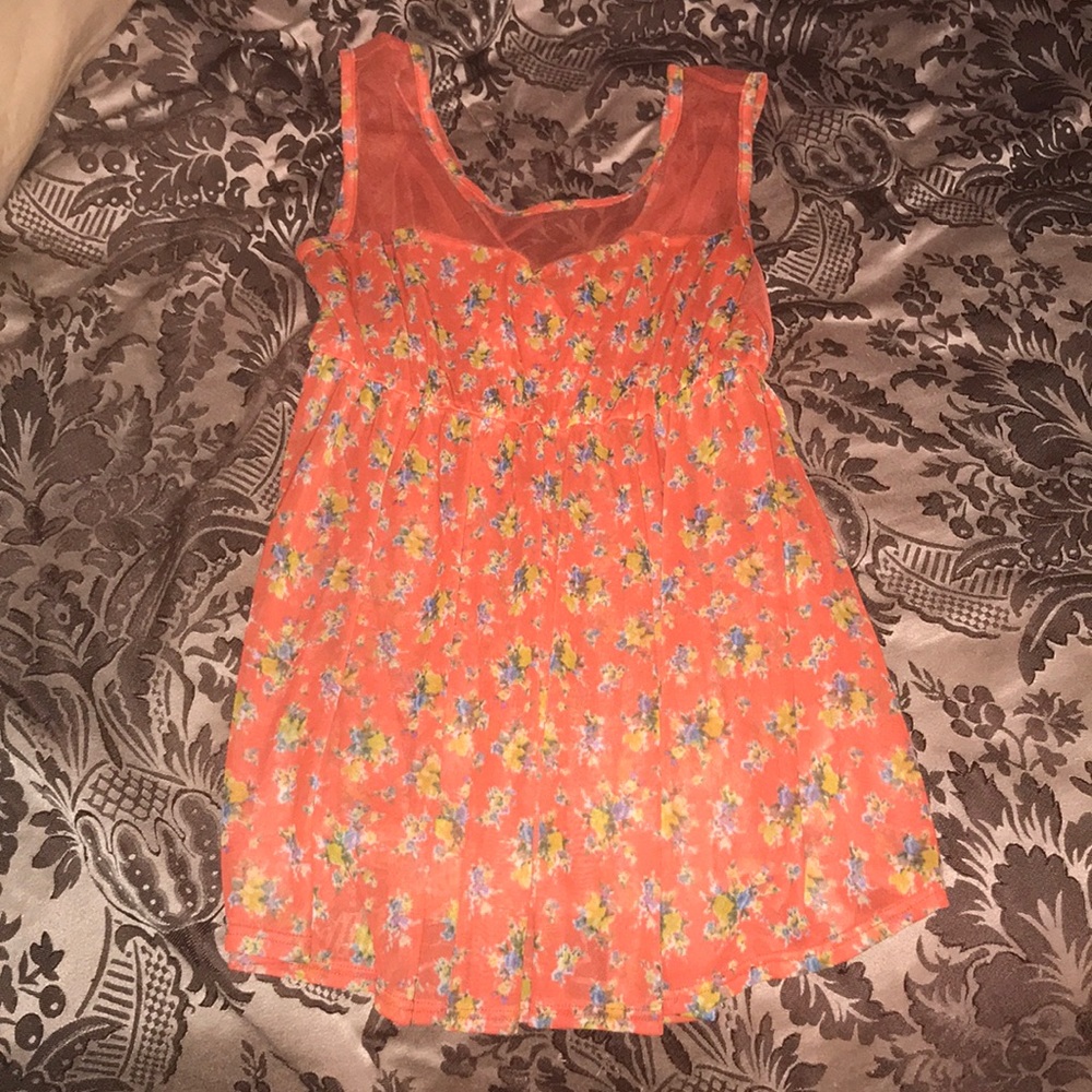 Open back tank top